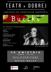 Read more about the article Rejestracja spektaklu „Buciki”