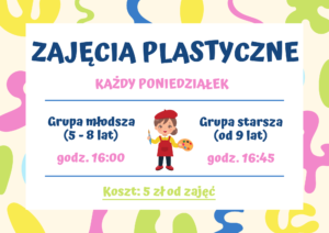 Read more about the article Zajęcia plastyczne