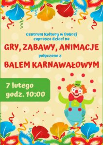 Read more about the article Bal karnawałowy, gry, zabawy, animacje – FERIE ZIMOWE 2023