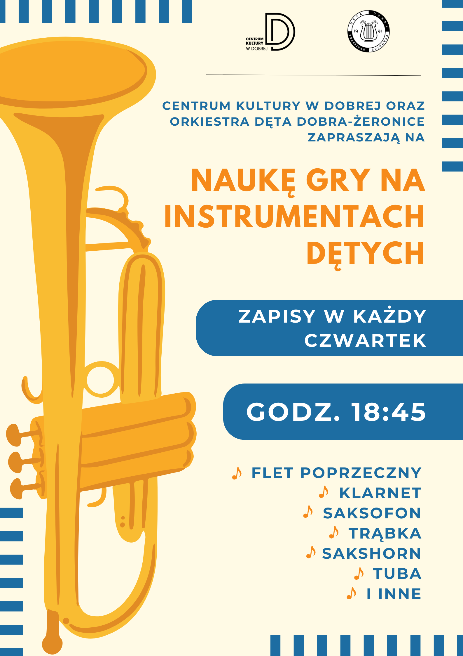 Read more about the article Nauka gry na instrumentach dętych