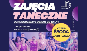 Read more about the article Nabór na zajęcia taneczne