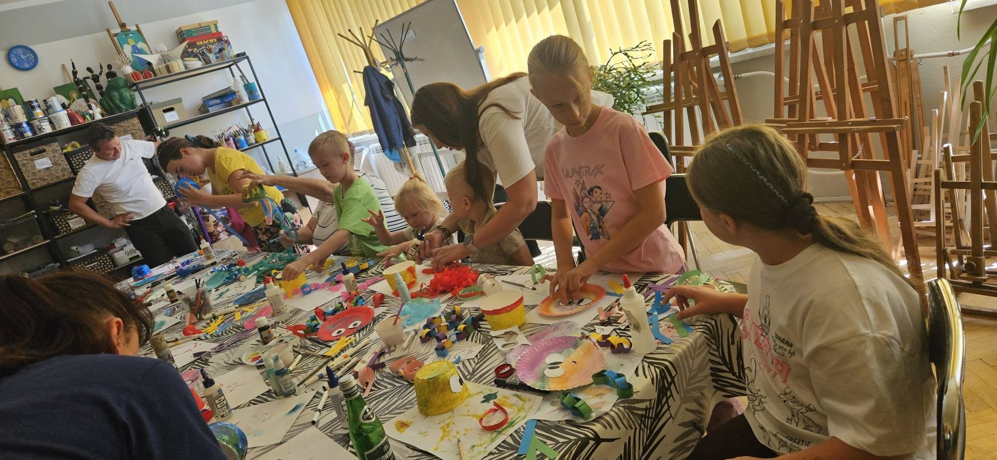 You are currently viewing Zajęcia wakacyjne – papierowe ośmiornice