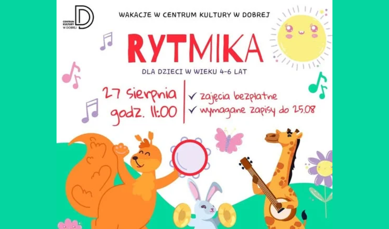 You are currently viewing Rytmika dla przedszkolaków – ZAPRASZAMY!