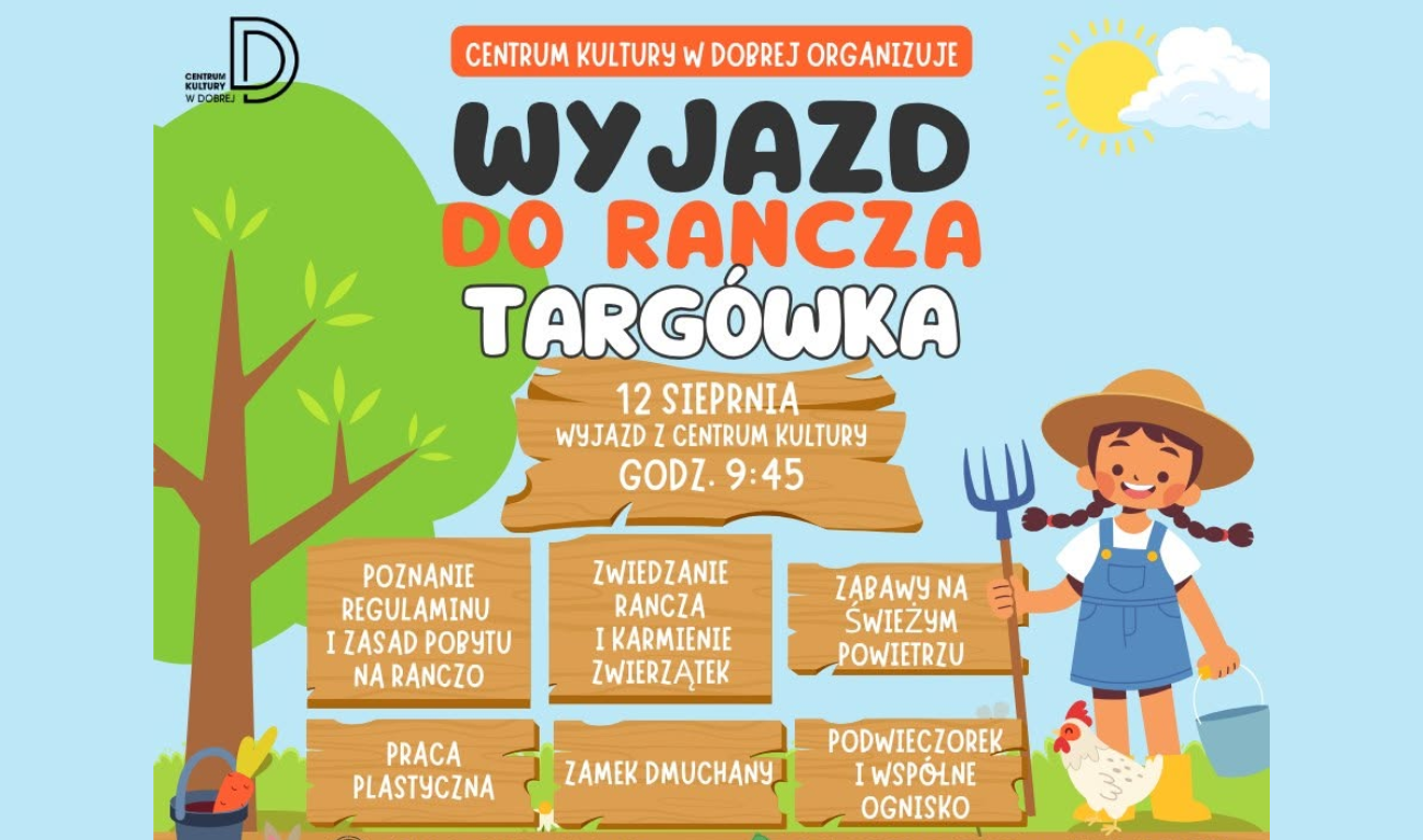 Read more about the article Wyjazd do Rancza Targówka – ZAPRASZAMY!